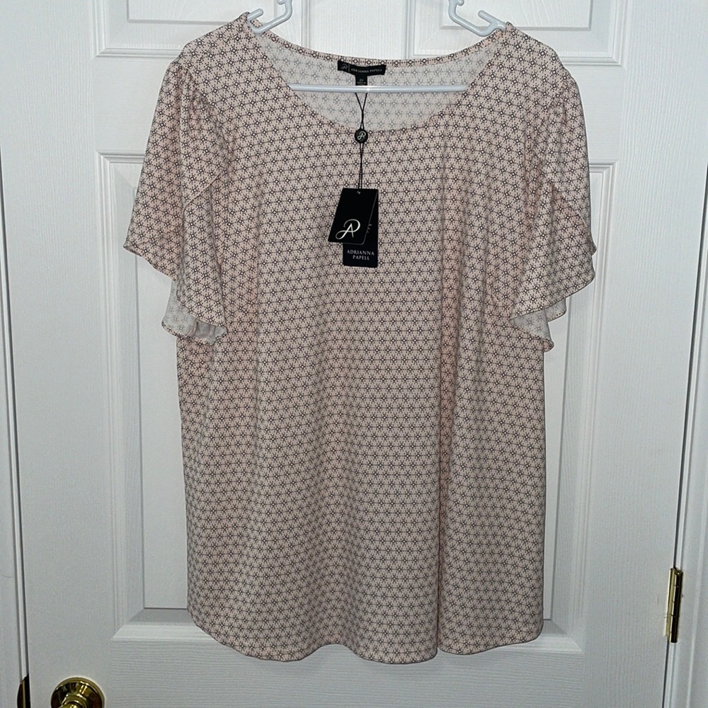 Pretty pink patterned shirt